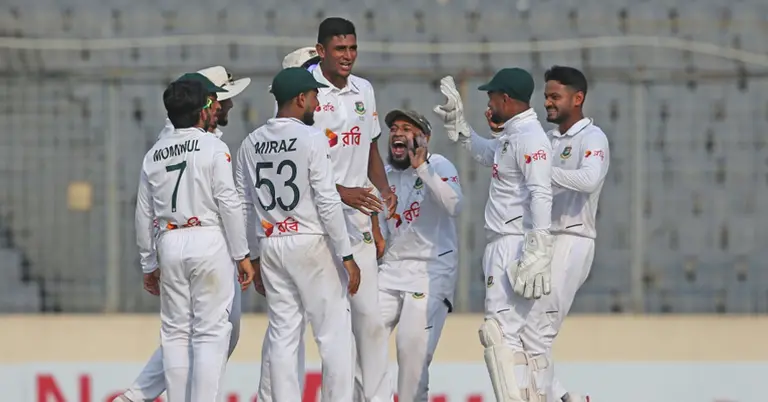 জয়ের পর উচ্ছ্বসিত বাংলাদেশ জাতীয় দলের ক্রিকেটারা